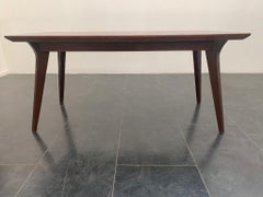 Thick Mid-Century Italian Teak Table