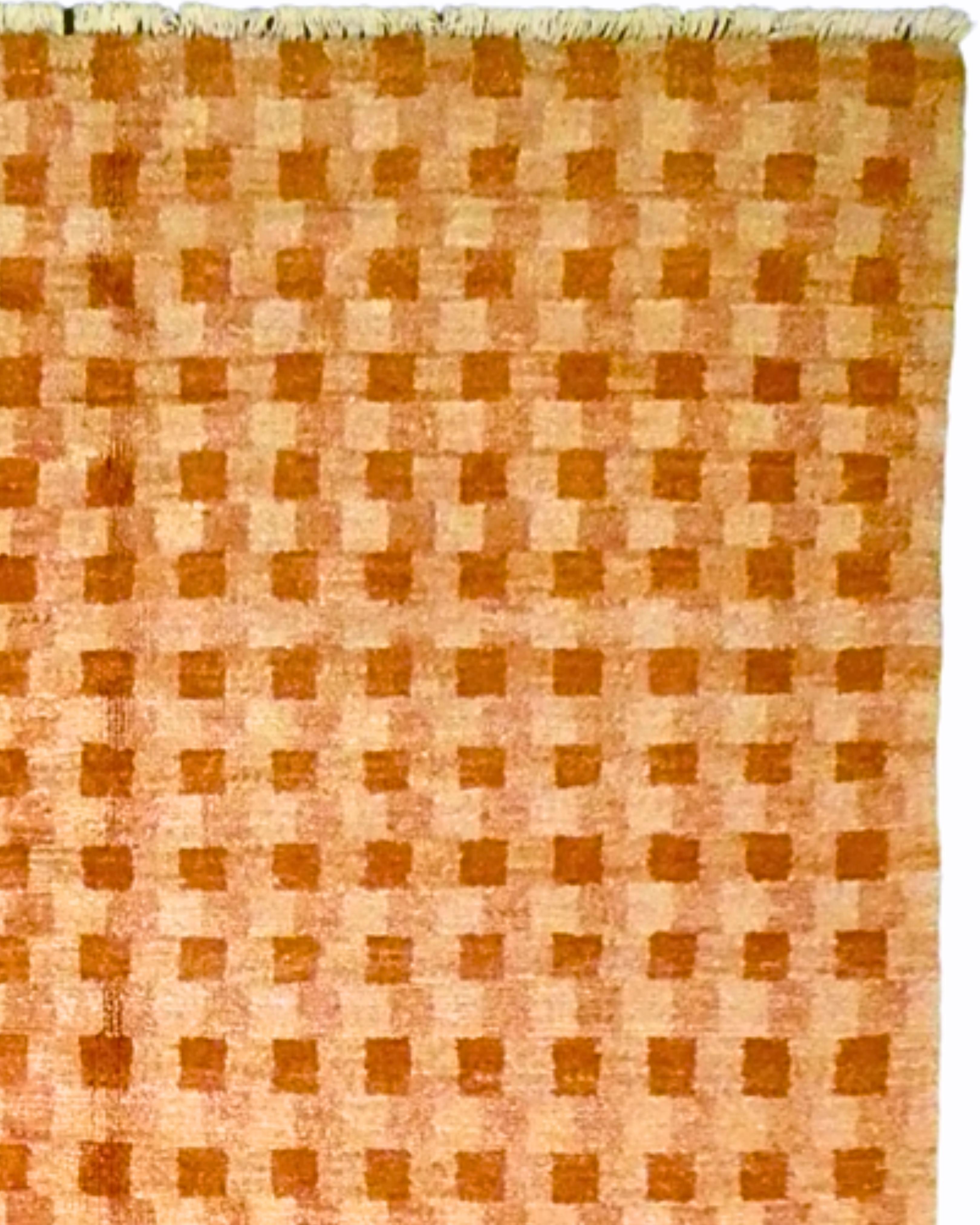 Modernistischer chinesischer Teppich, ca. 2000 (Handgewebt) im Angebot