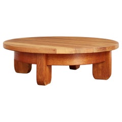 Thick Oak Coffee Table