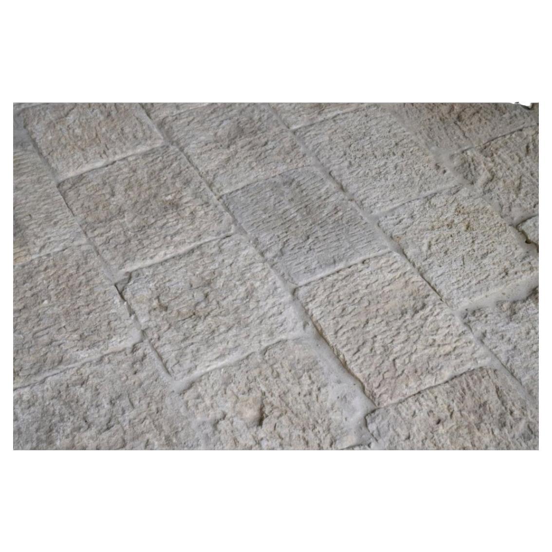 Thick Rustic Rare Italian Old Limestone flooring Tile For Sale