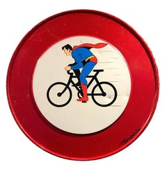 Superman On Bike