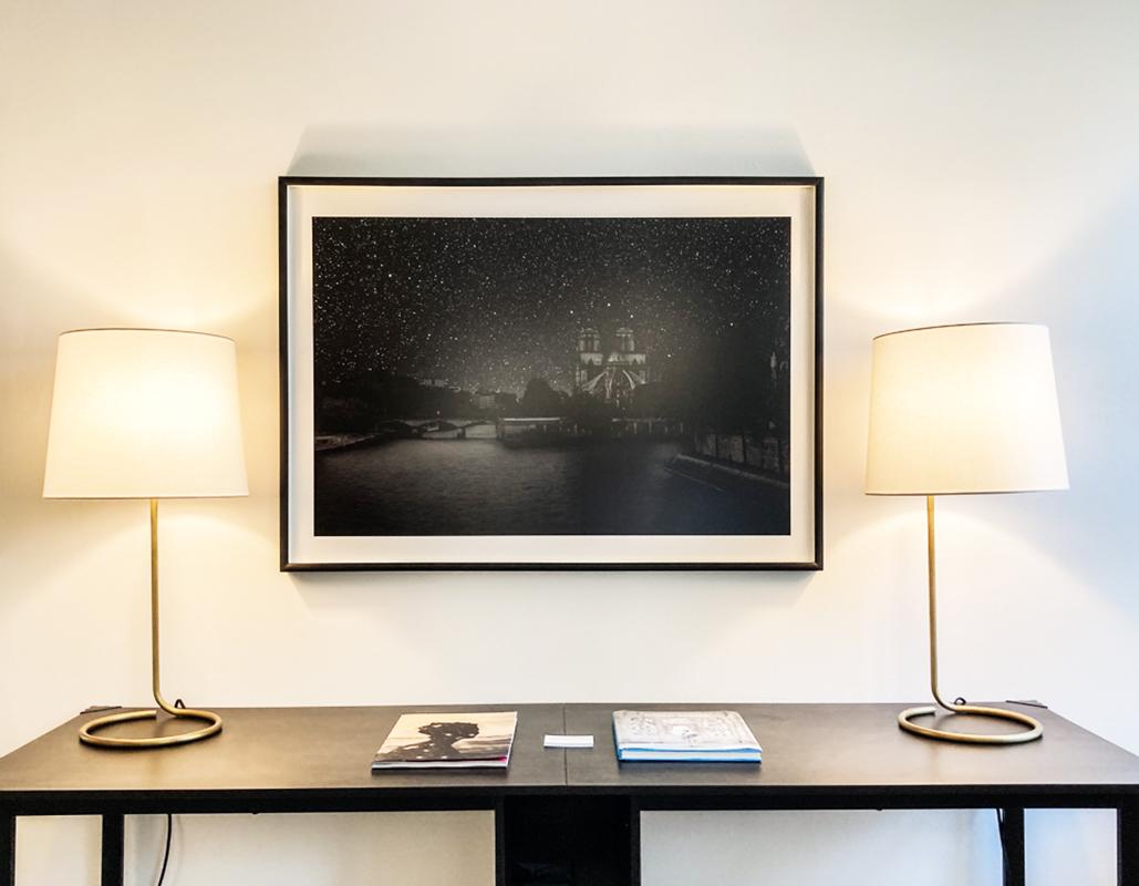 Los Angeles 34° 06' 58'' N 2012-06-15 lst 14:52 (Schwarz), Landscape Photograph, von Thierry Cohen