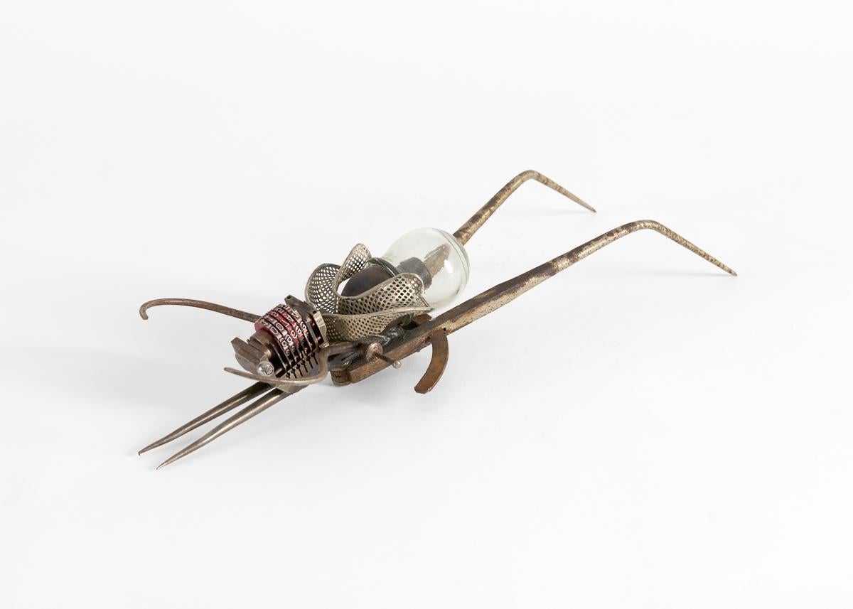 American Thierry Despont, Found Object Insect Sculpture, United States, c. 2007 For Sale