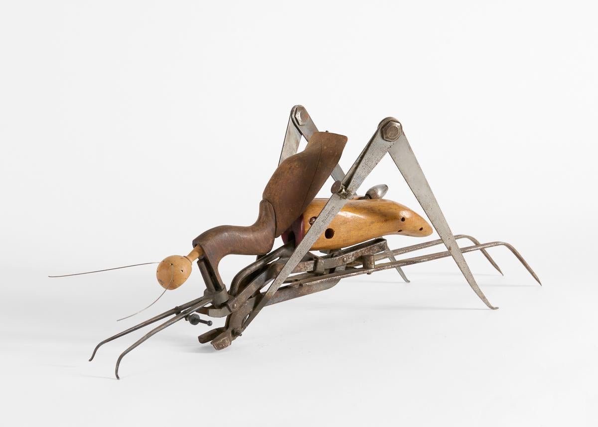 Thierry Despont, Found Object Insect Sculpture, United States, c. 2007 In Good Condition For Sale In New York, NY