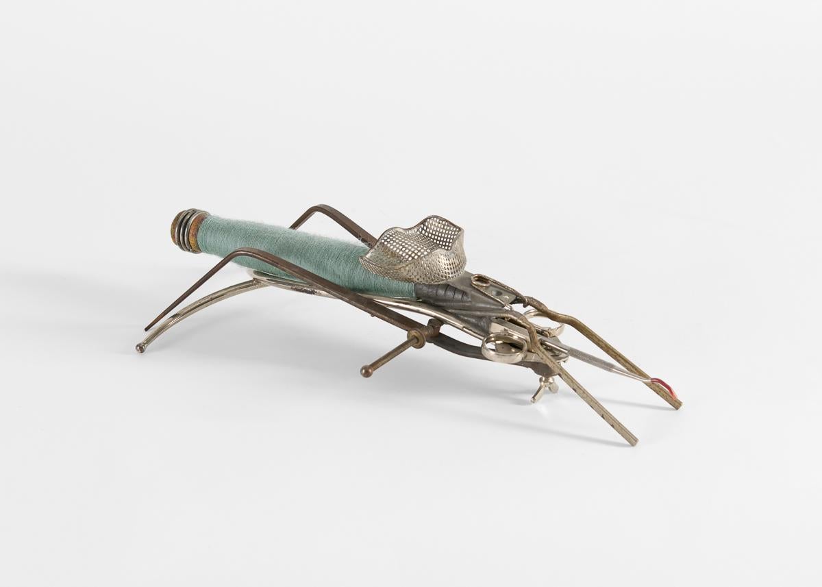Contemporary Thierry Despont, Found Object Insect Sculpture, United States, c. 2007 For Sale