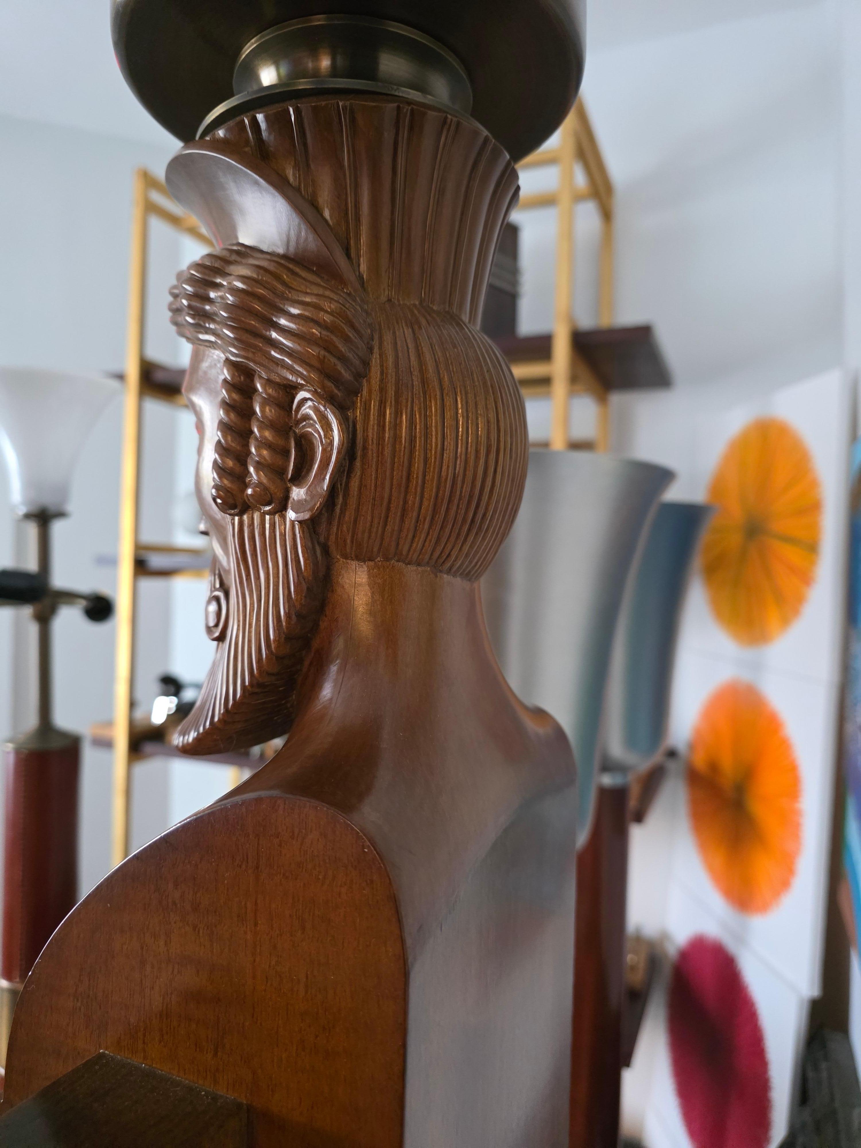 Lámpara de pie Thierry Despont Hyperion de Abedul y Bronce finales del siglo XX en venta