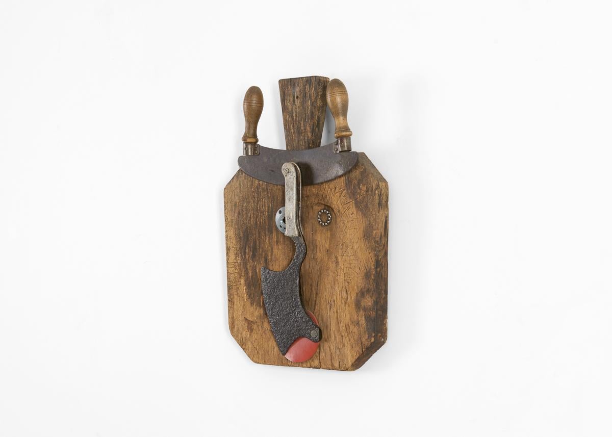Thierry Despont, Mask 34, Found Object Mask Sculpture, US, 2006 In Good Condition For Sale In New York, NY