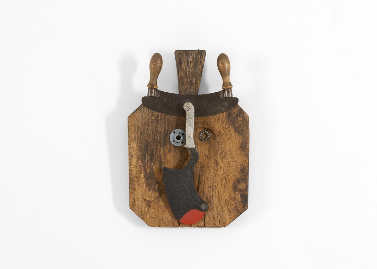 Contemporary Thierry Despont, Mask 34, Found Object Mask Sculpture, US, 2006 For Sale