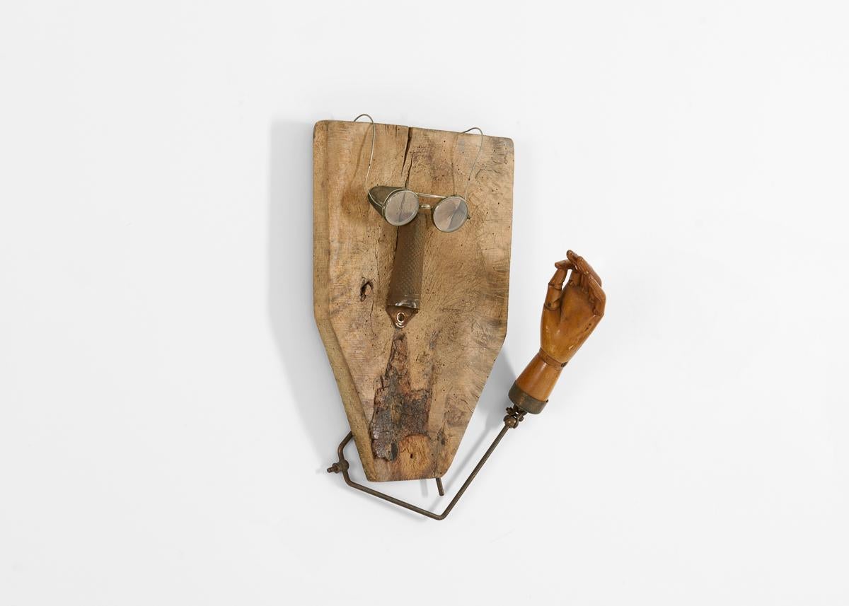 Thierry Despont, Máscara 35, Escultura de máscara con objetos encontrados, EE.UU., 2006 en Bueno estado para la venta en New York, NY