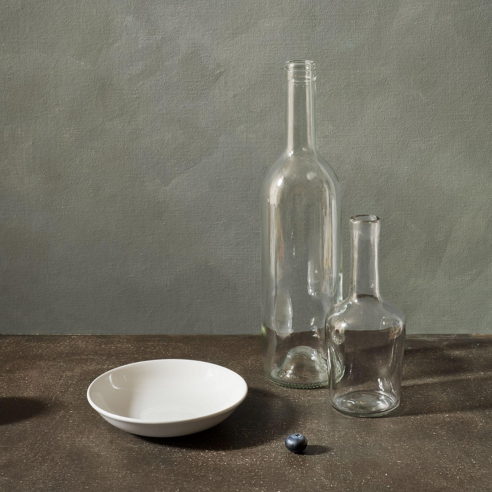 « Myrtille et assiette », photographie de Thierry Genay, 2017