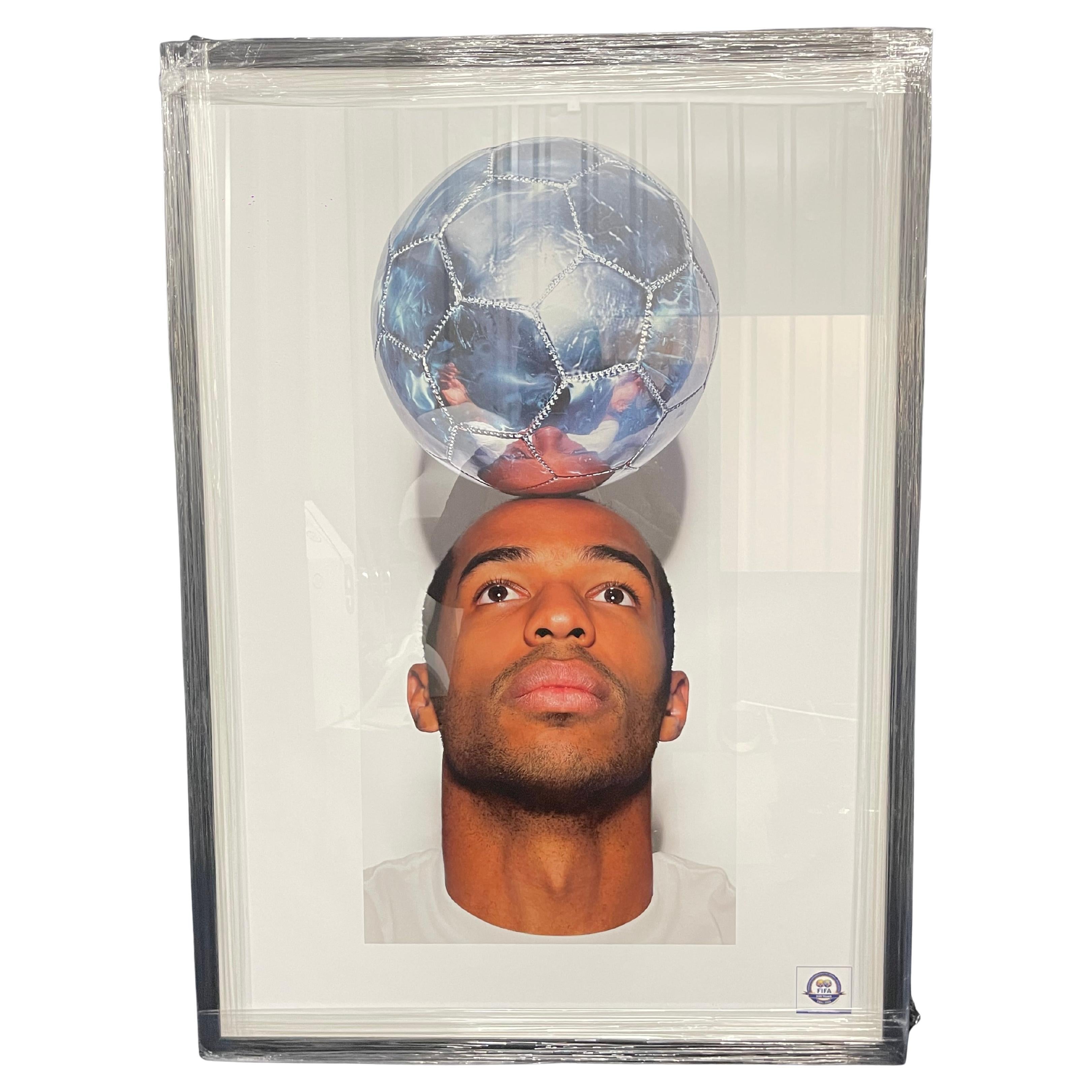 Thierry Henri by Marc Quinn 2004 Fifa 100 In Excellent Condition For Sale In Southall, GB