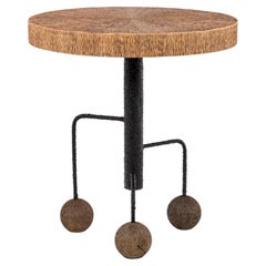 Thierry Jacques, Africanizing Pedestal Table, Contemporary Work Thierry Jacques, Africanizing Pedestal Table, Contemporary Work