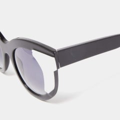 Thierry Lasry Black/White Gradient Slutty 29 Wayfarer Sunglasses