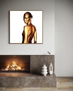 THIERRY LE GOUES - Golden Nude Kate Moss 1993