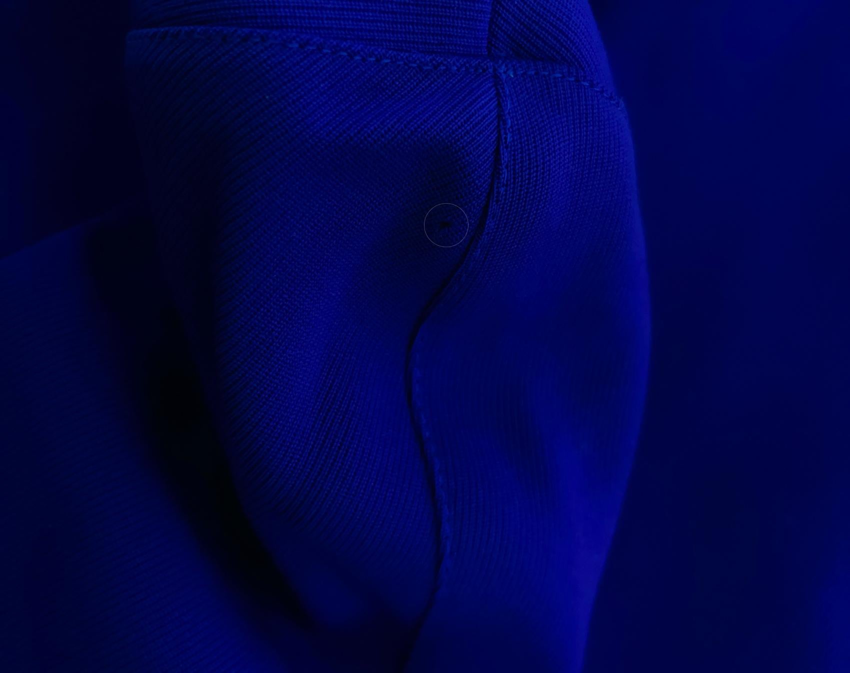 Thierry Mugler, rare veste bleu électrique d'archives, 1987 en vente 5
