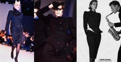 Thierry Mugler 1989 Dramatic Sculptural Avant- Garde Jacket Top