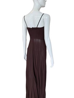 Thierry Mugler Vestido de noche transparente para la Pasarela 1998