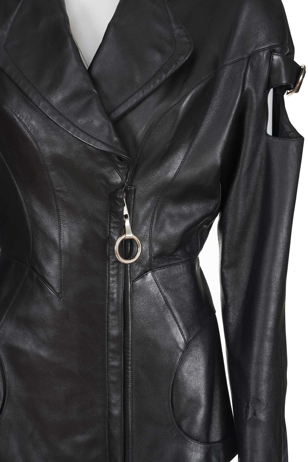 THIERRY MUGLER 90'S Iconic and Rare Sculpted Jacket in vendita 1