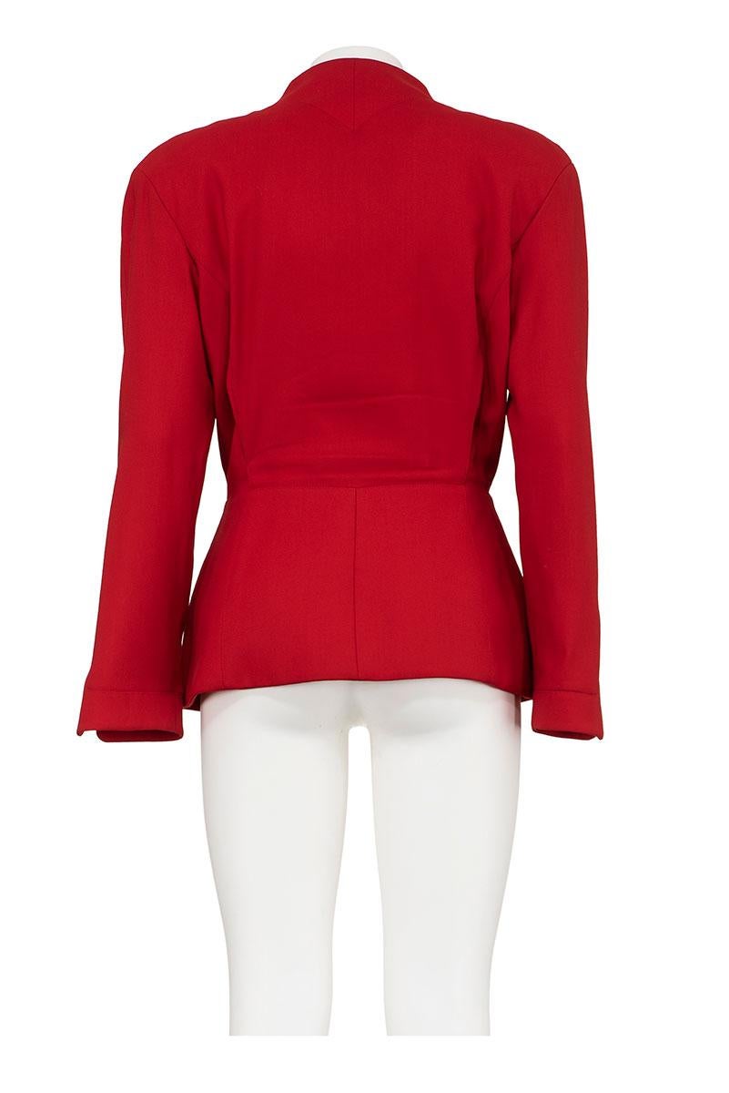 THIERRY MUGLER 90's Sculpted Jacket In Excellent Condition For Sale In Milano, MILANO