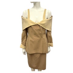 Thierry Mugler archival iconic suit skirt