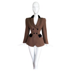 Thierry Mugler Archival Runway Jacket FW 1996 Les Amazones  Sculptural Sexy