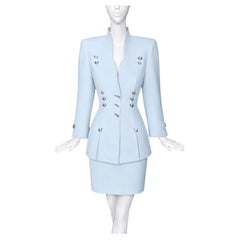 Thierry Mugler Archival SS 1994 Piercing Ensemble Rock Anzug