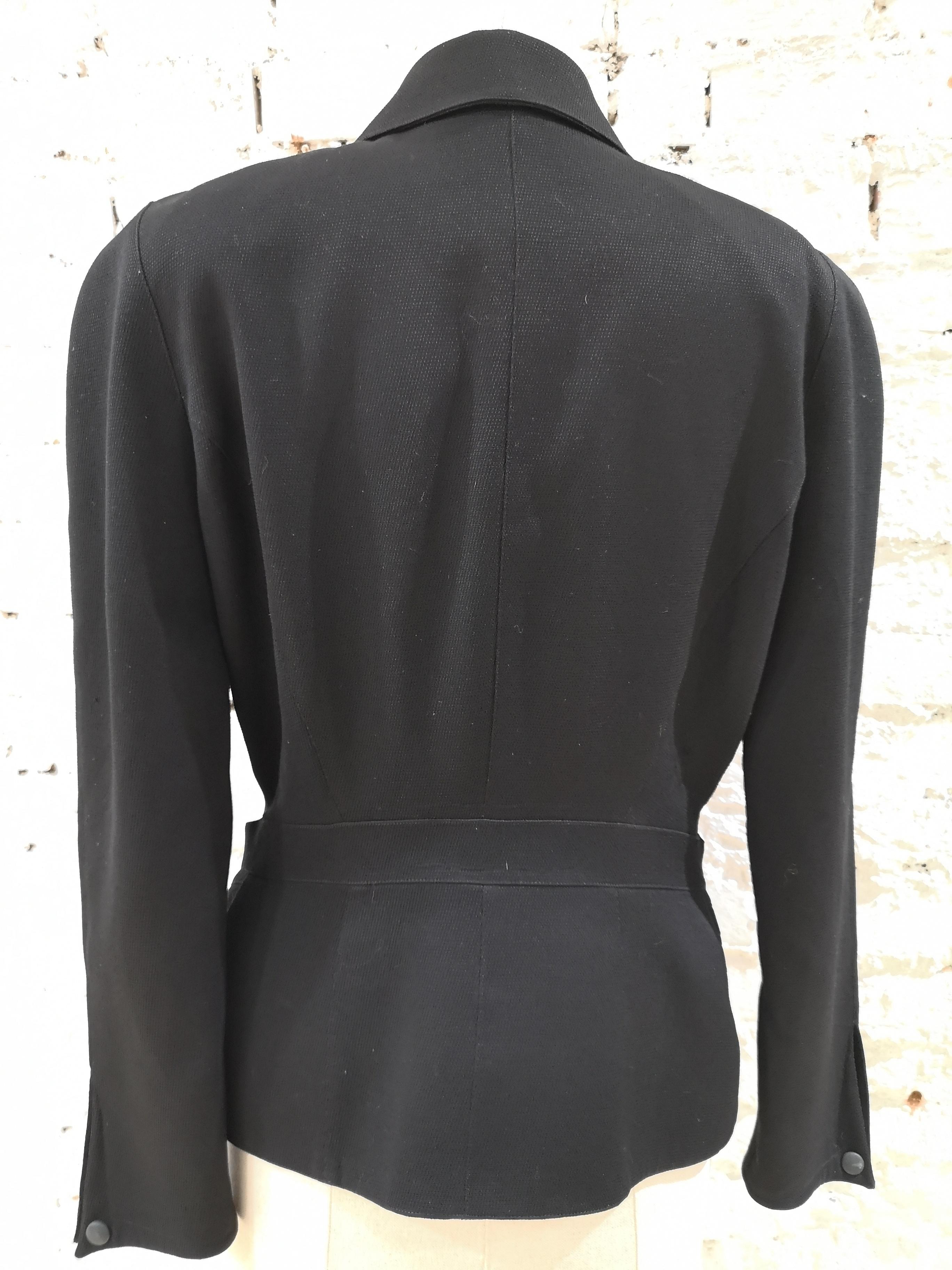 Thierry Mugler Black Jacket For Sale 5