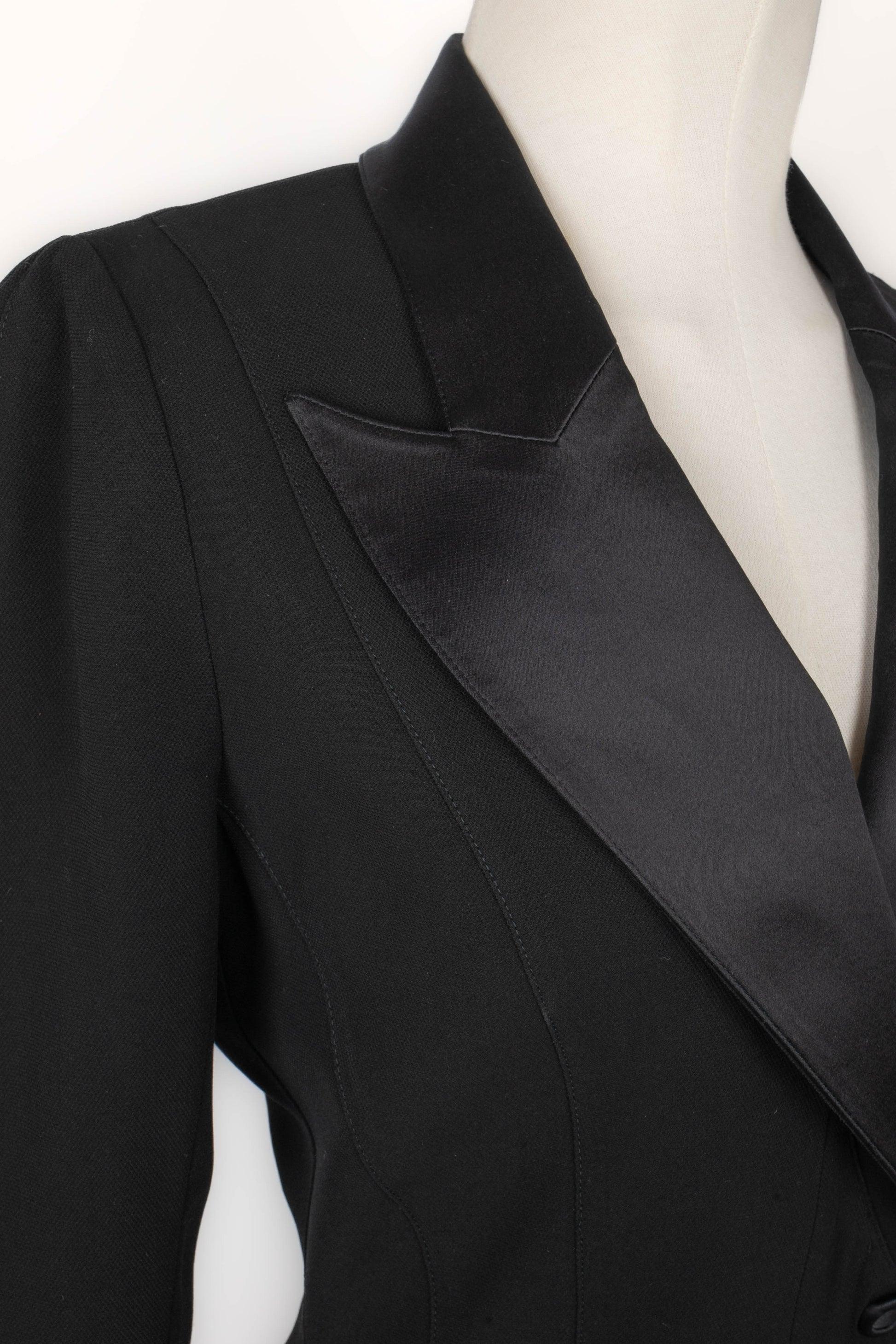 Thierry Mugler Black Pant Jumpsuit 3