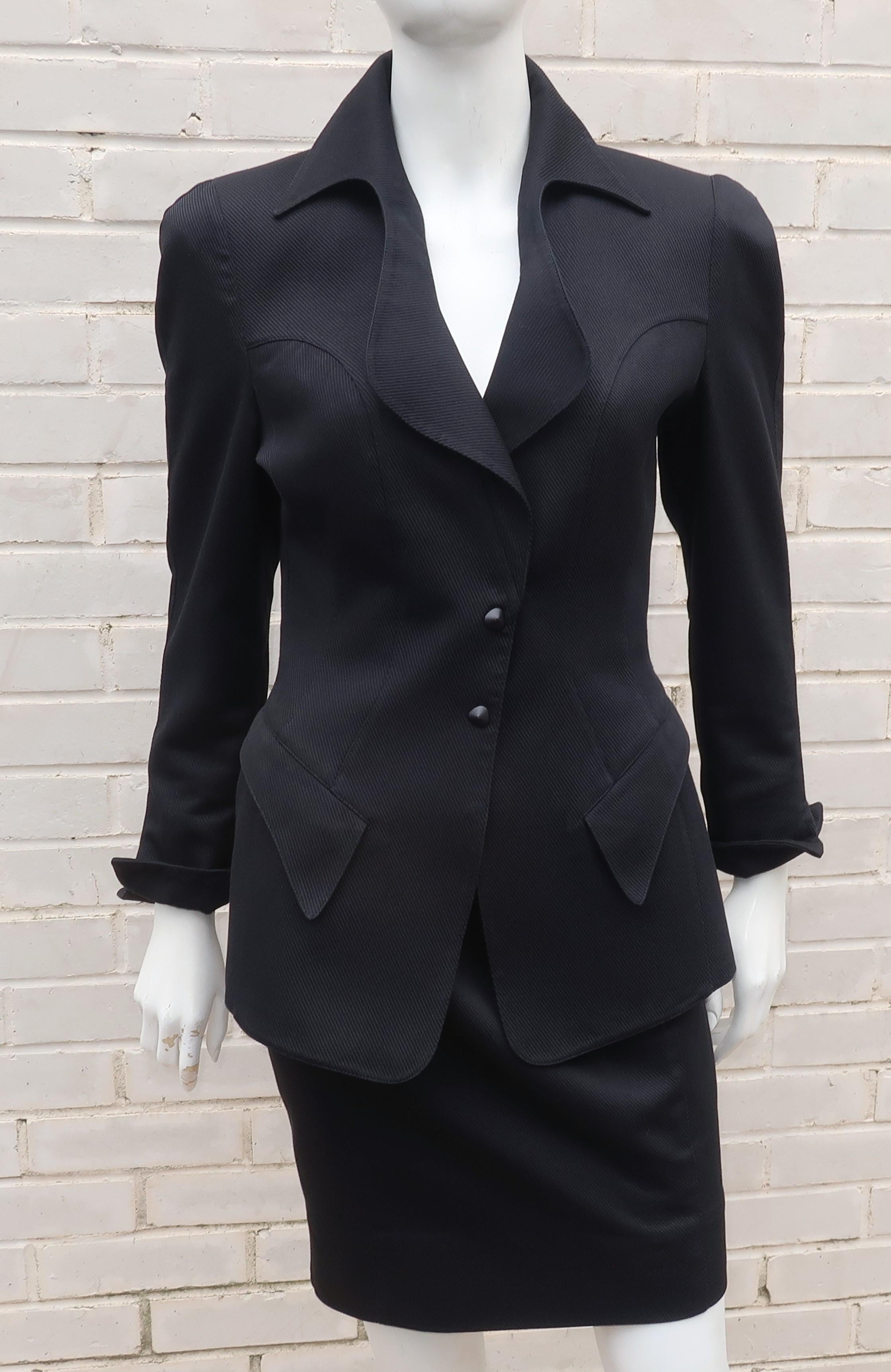 mugler suit