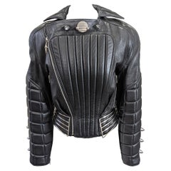 Giacca da moto imbottita Thierry Mugler Cadillac, 1989 A/I