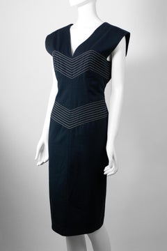 THIERRY MUGLER COUTURE S/S 2001 Hourglass Wiggle Dress