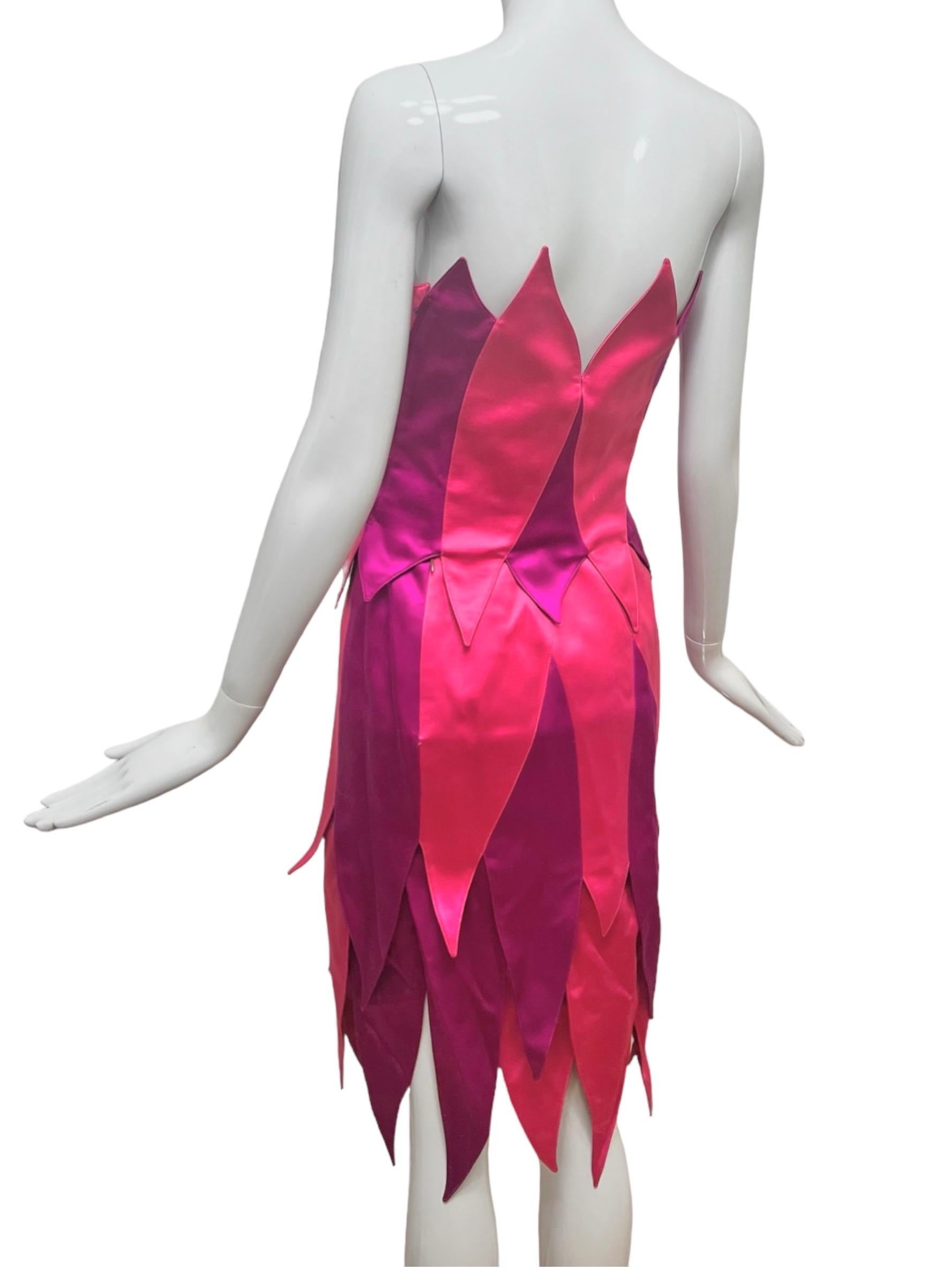 Thierry Mugler Couture Flame & Fairy Bustier and Skirt Ensemble For Sale 9