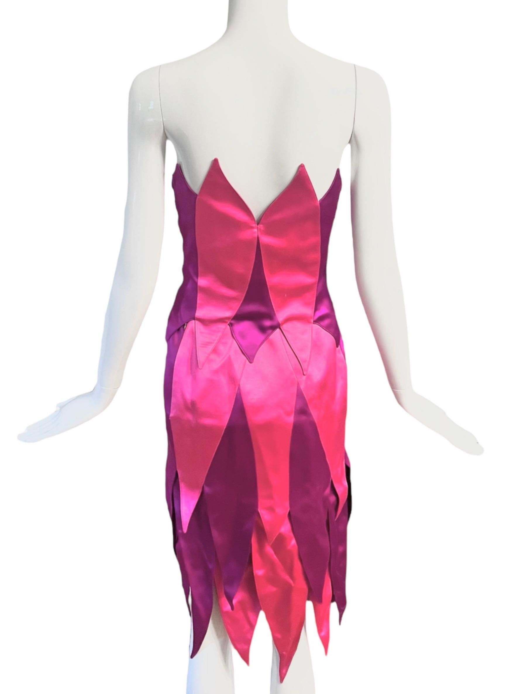 Thierry Mugler Couture Flame & Fairy Bustier and Skirt Ensemble For Sale 2