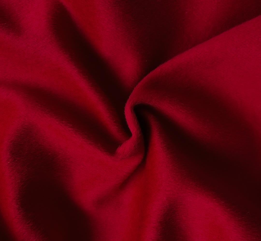 Thierry Mugler Couture FW 2001 Coat Red Black Angora Jacket Leather For Sale 6