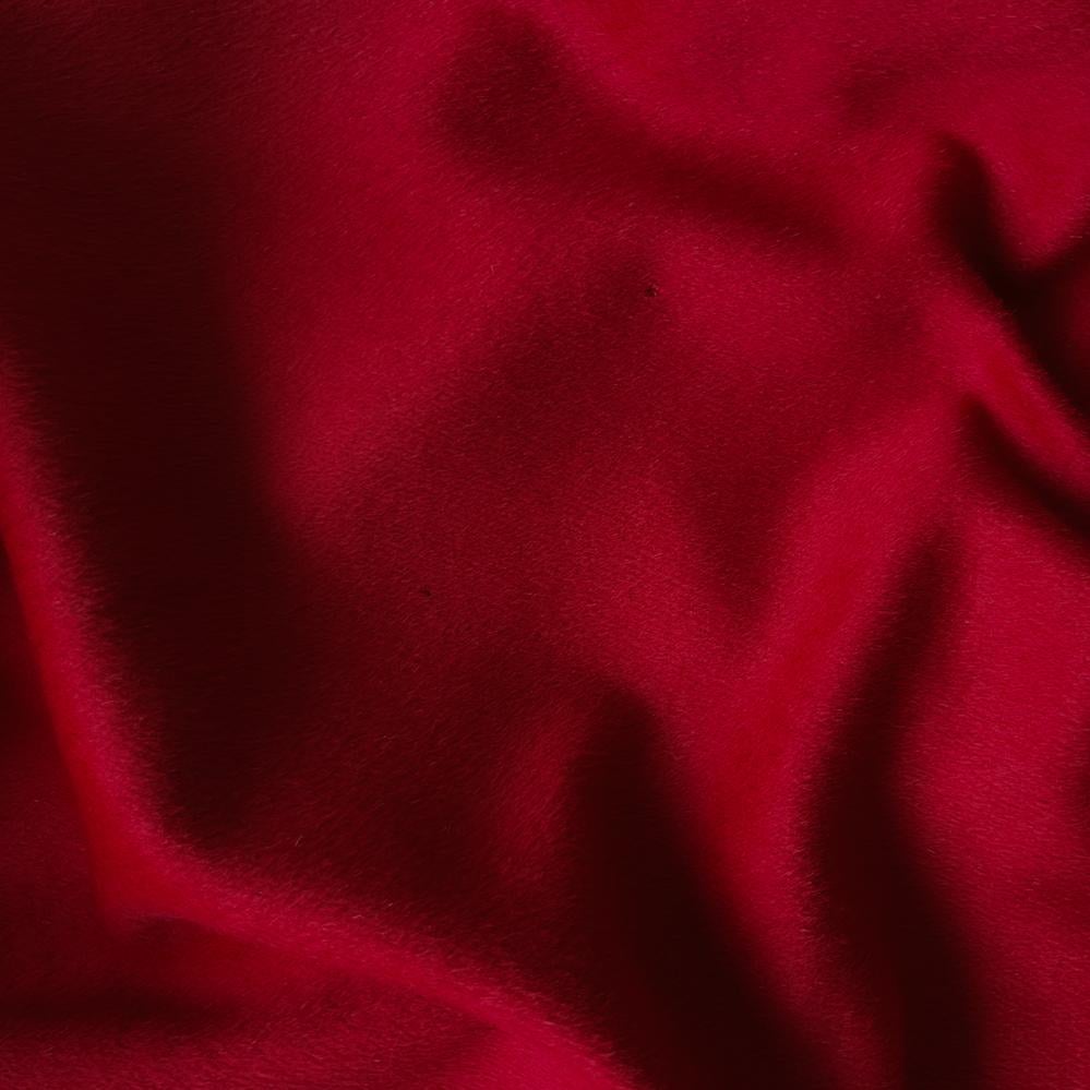 Thierry Mugler Couture FW 2001 Coat Red Black Angora Jacket Leather For Sale 12