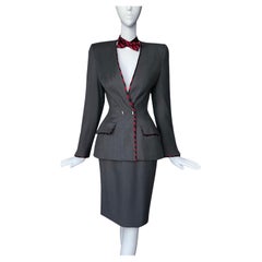 Thierry Mugler Couture FW 2001 LES FAUVES Runway Ensemble Suit