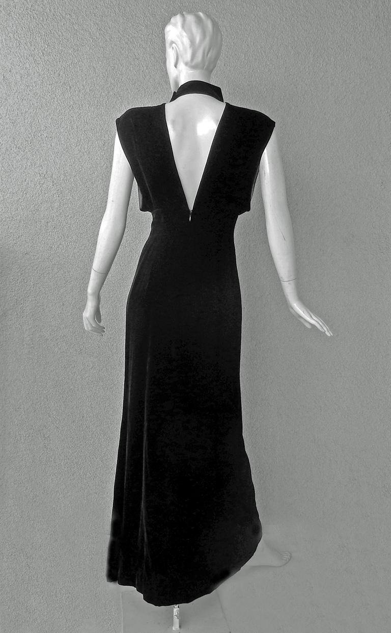 Thierry Mugler Couture Old Hollywood Glamour 30's Style Dress Gown For Sale  at 1stDibs | hollywood mugler, old hollywood style dresses, hollywood  glamour outfits
