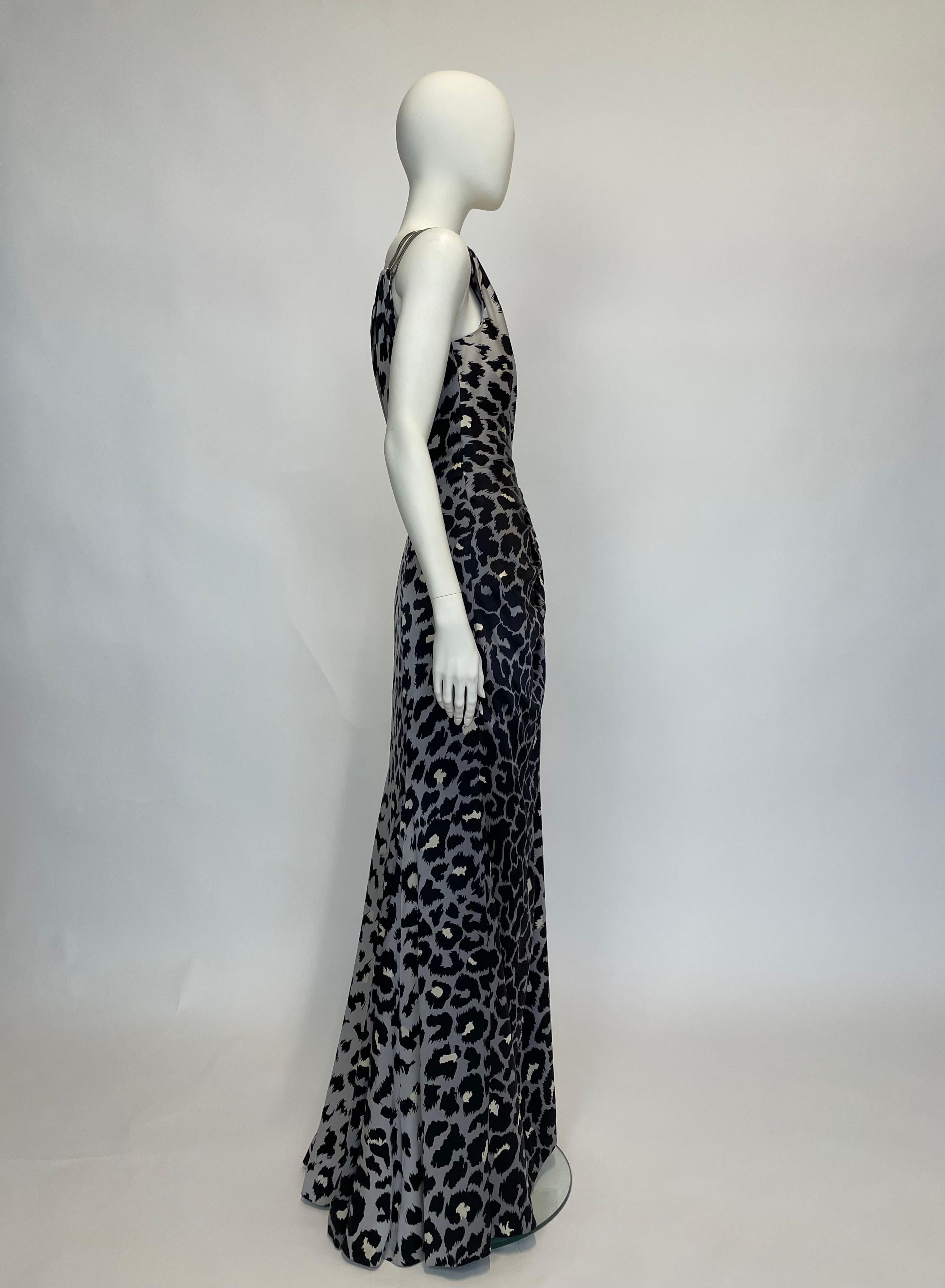 Thierry Mugler Couture Runway One-Shoulder Silk-Satin Evening Gown, FW2001-2002 9