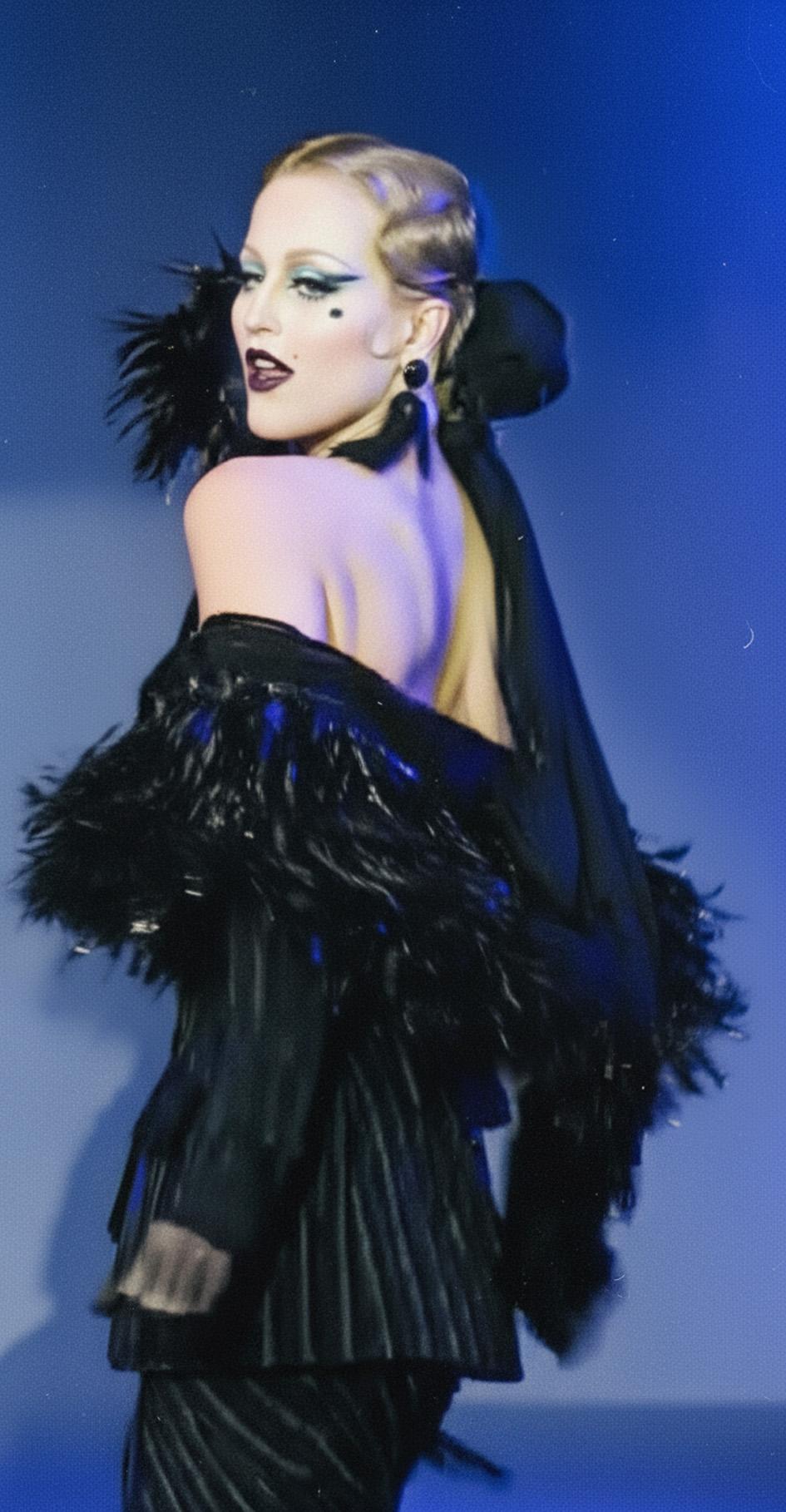 Pelo prototipo de Thierry Mugler Couture SS 1997 