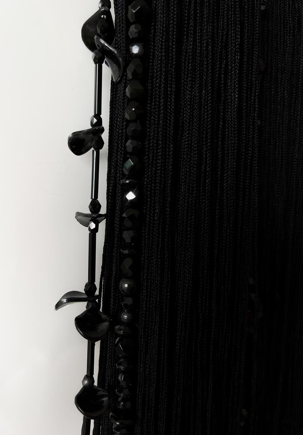 Women's Thierry Mugler Couture SS 1997 Prototype Hairpiece Rare Runway Worn Scarf For Sale