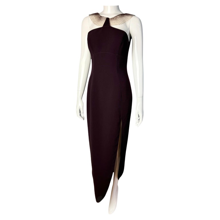 Thierry Mugler Couture SS 2001 Beaded Evening Dress For Sale at 1stDibs