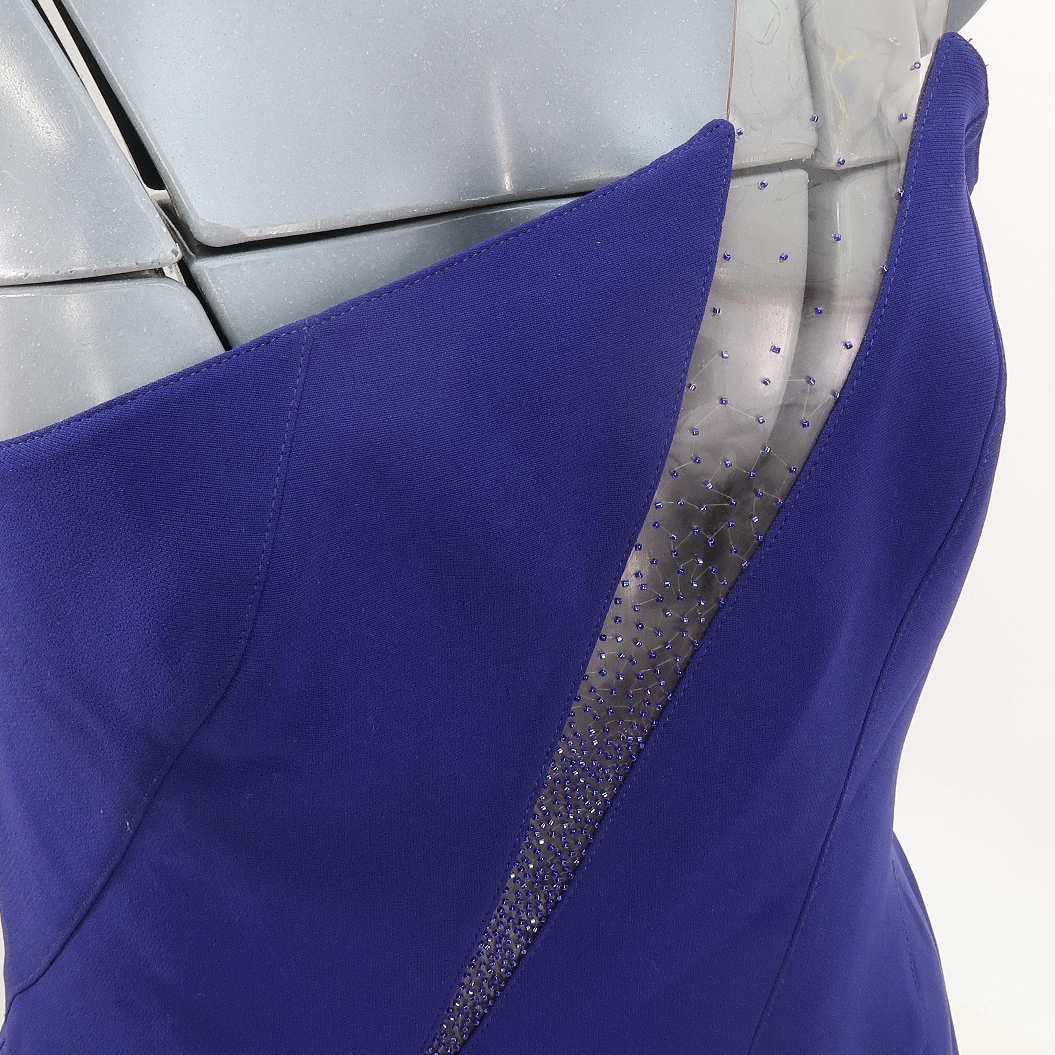 Thierry Mugler Couture SS-2001 Jumpsuit with plastic & glass beads embroideries  In Excellent Condition For Sale In Brussels, BE