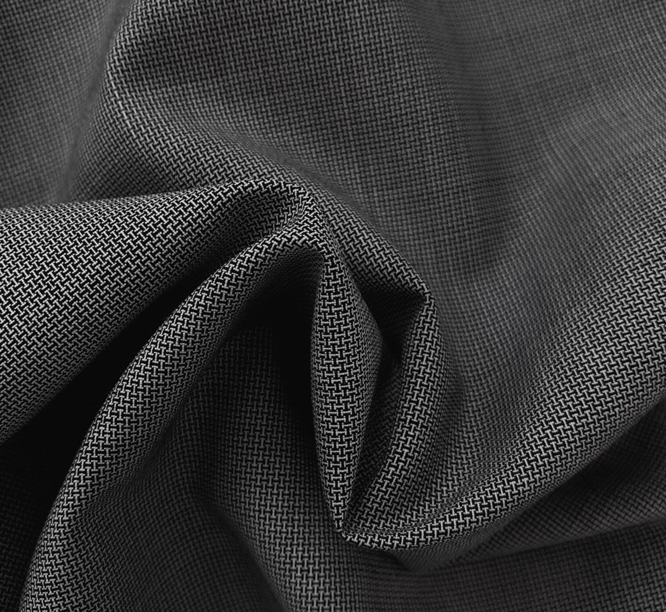 Thierry Mugler Couture Suit Blazer Skirt Jacket Metal Lock Gray 90s 2