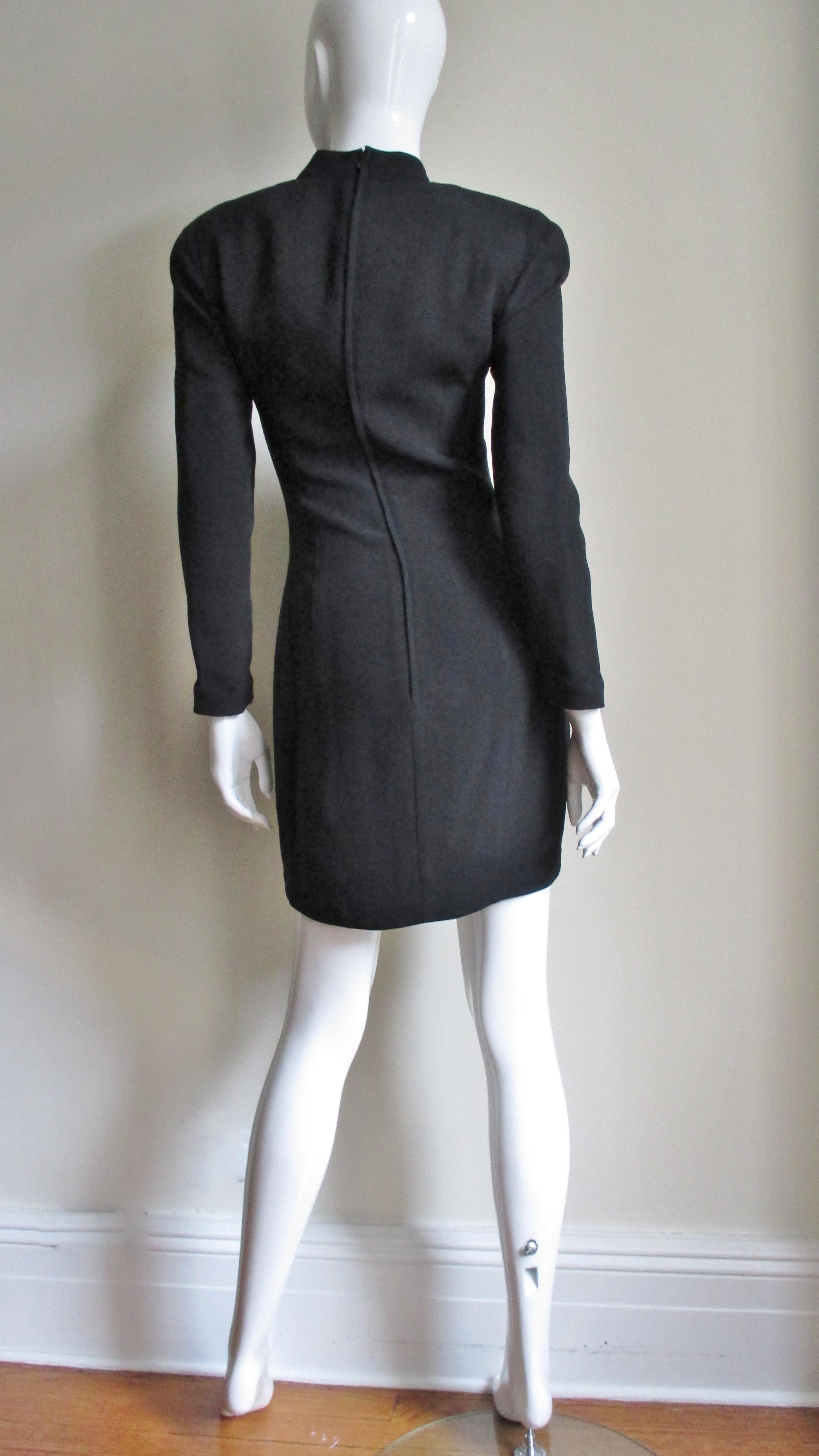 Thierry Mugler Dress with Cut out For Sale 1
