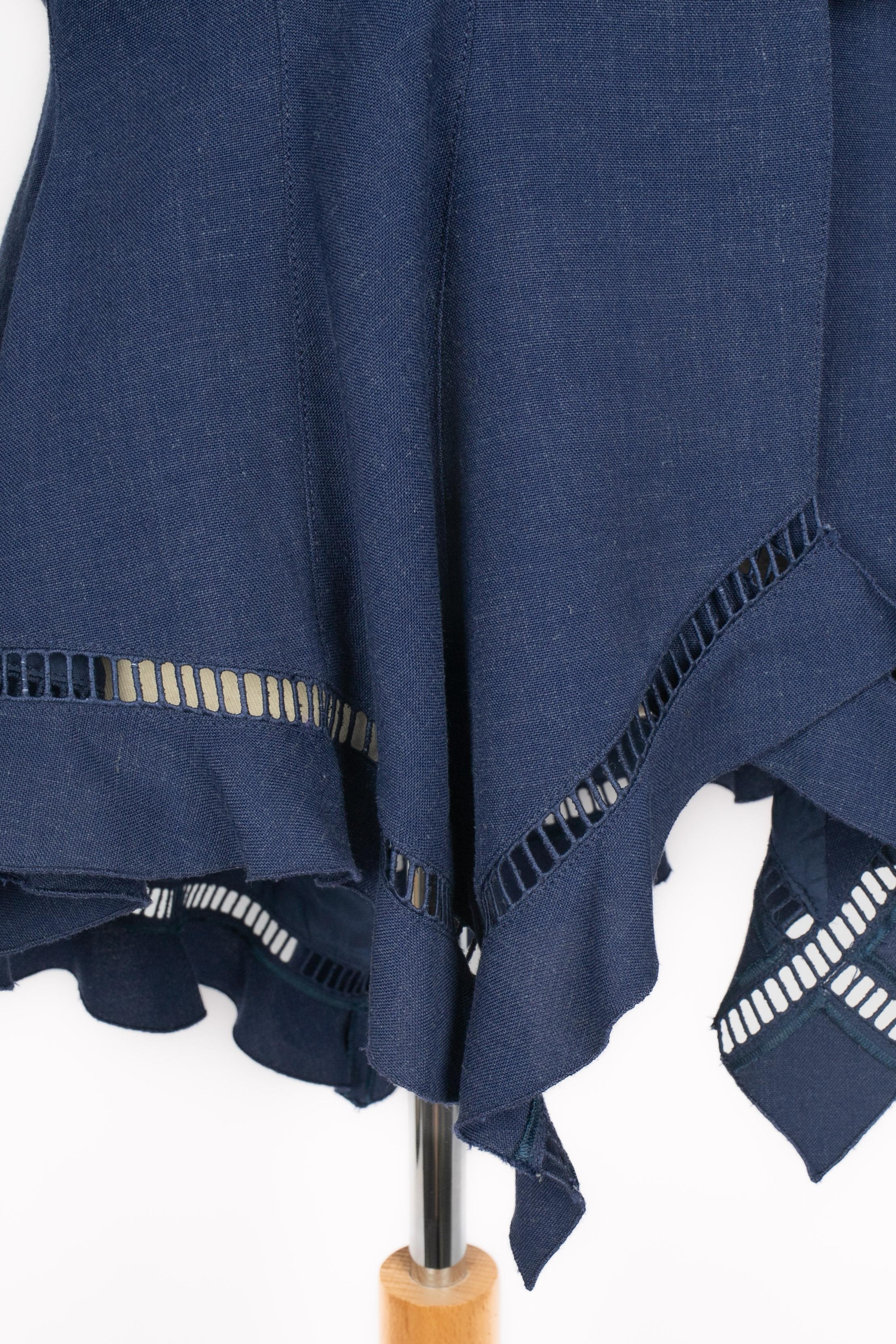 Thierry Mugler Jeansjacke im Zustand „Hervorragend“ im Angebot in SAINT-OUEN-SUR-SEINE, FR