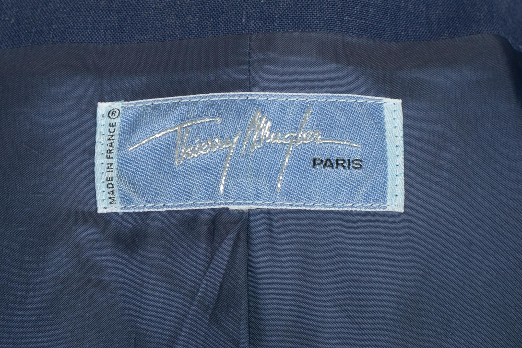 Thierry Mugler Jeansjacke im Angebot 4