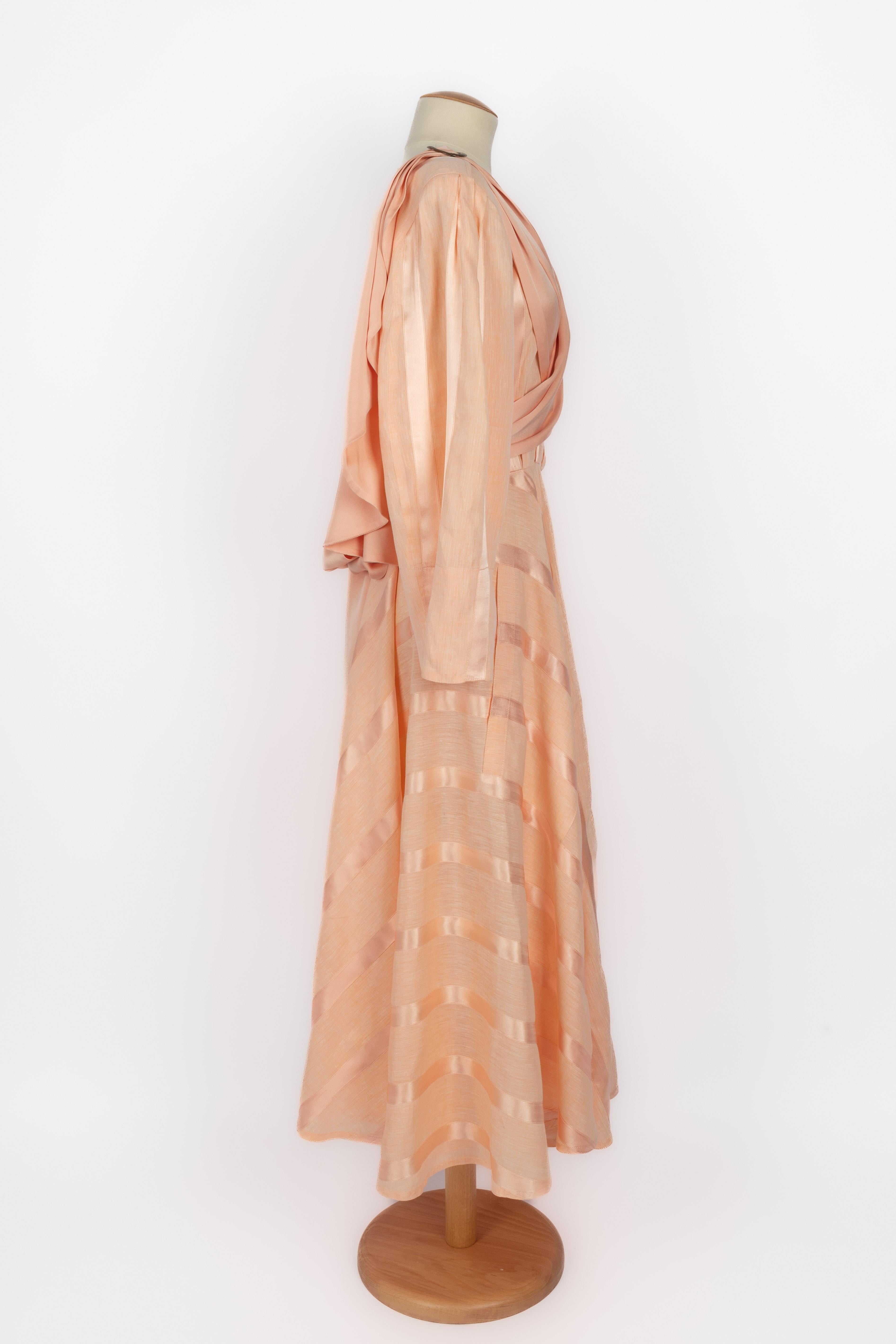 Beige Abito Thierry Mugler estate 1982 in vendita