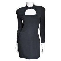 Retro Thierry Mugler Dress with Cut out