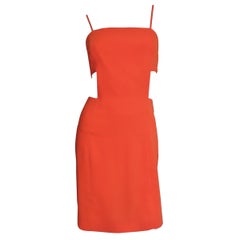 Retro Thierry Mugler Dress with Cut out Waist