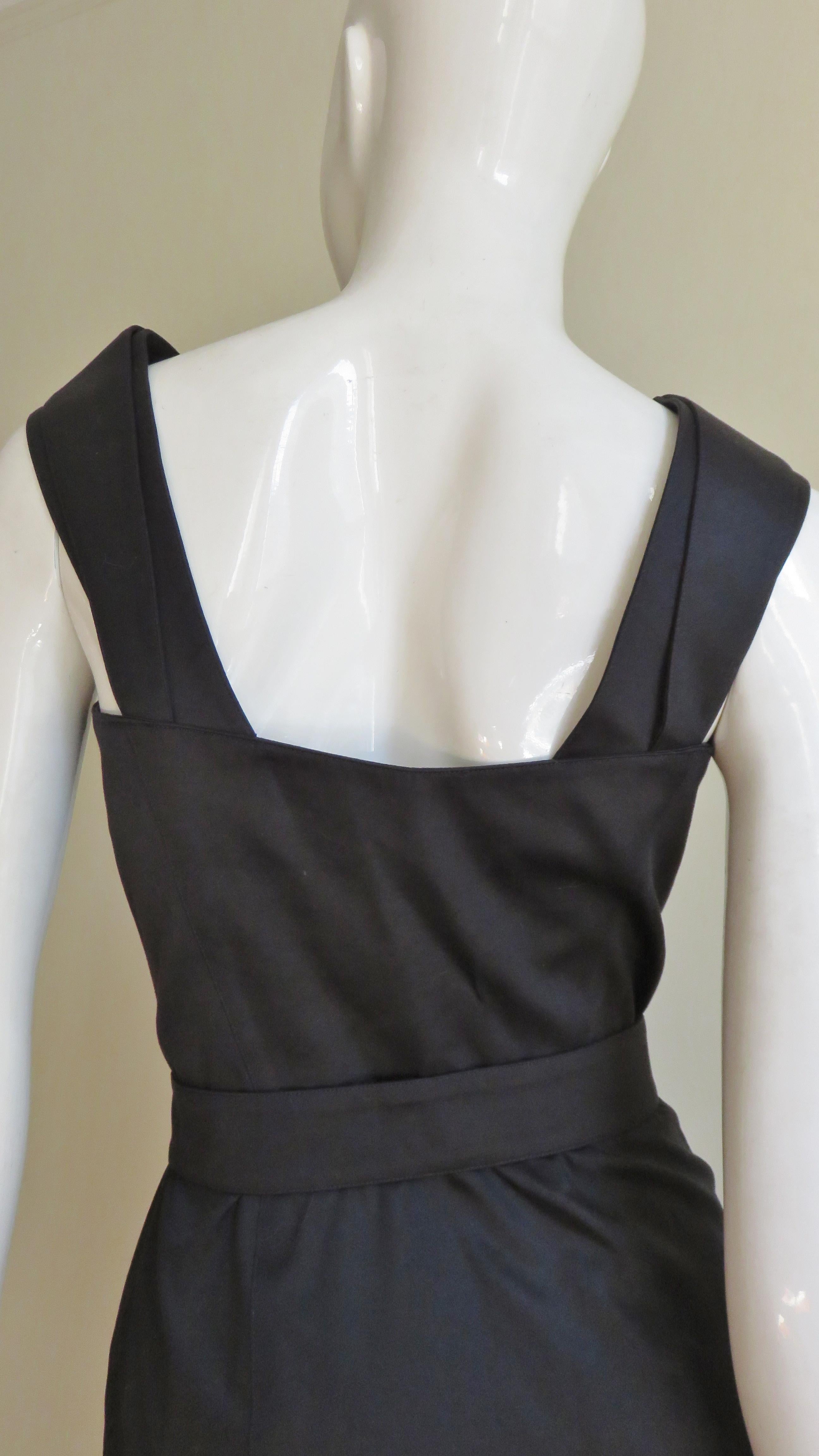 Thierry Mugler Dress With Hardware and Belt For Sale 2